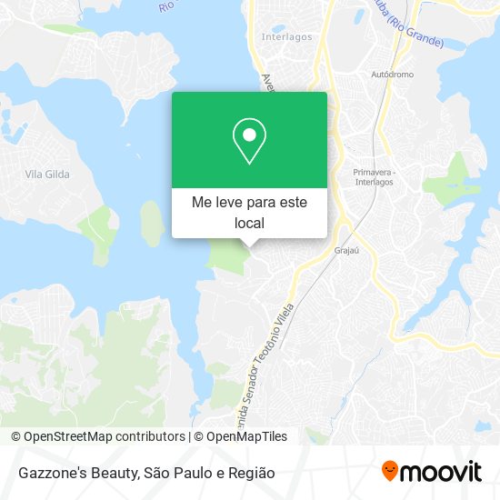 Gazzone's Beauty mapa