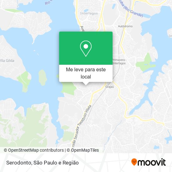 Serodonto mapa
