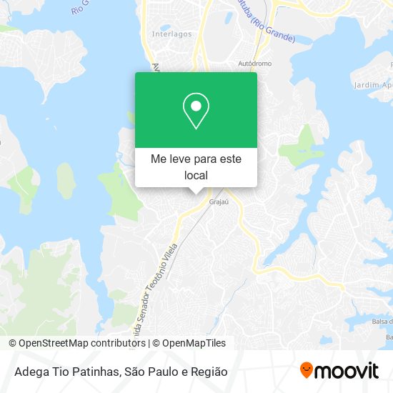 Adega Tio Patinhas mapa