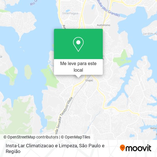 Insta-Lar Climatizacao e Limpeza mapa