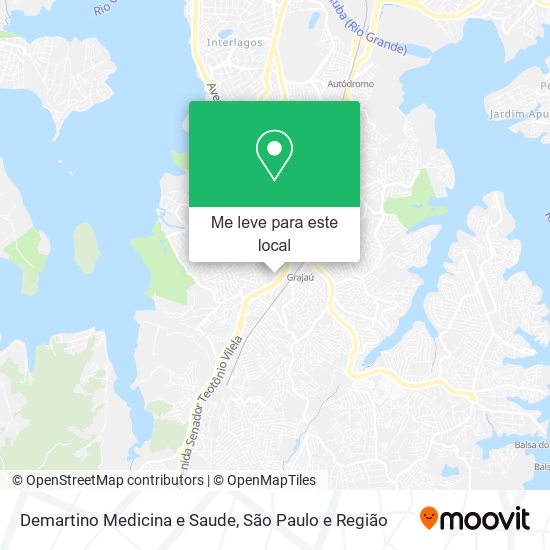 Demartino Medicina e Saude mapa