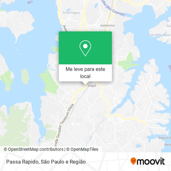 Passa Rapido mapa
