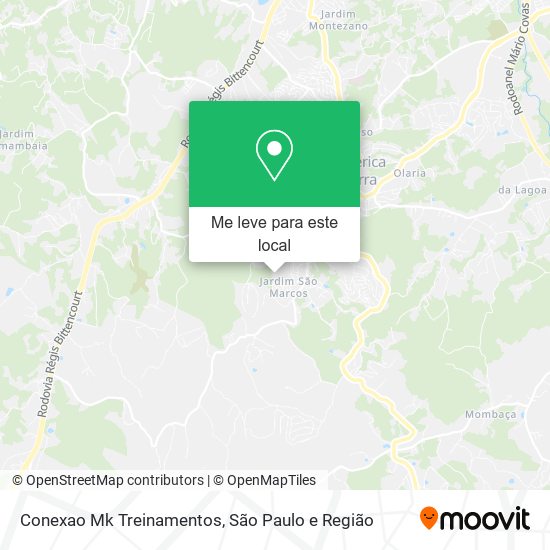 Conexao Mk Treinamentos mapa