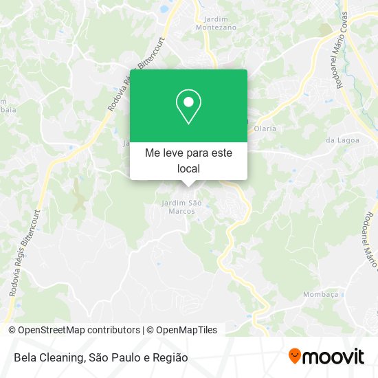 Bela Cleaning mapa