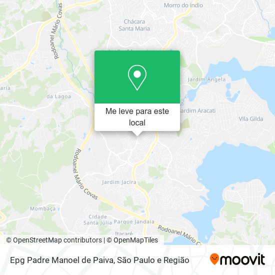 Epg Padre Manoel de Paiva mapa