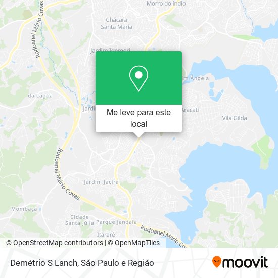 Demétrio S Lanch mapa