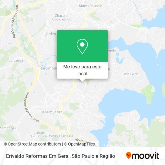 Erivaldo Reformas Em Geral mapa