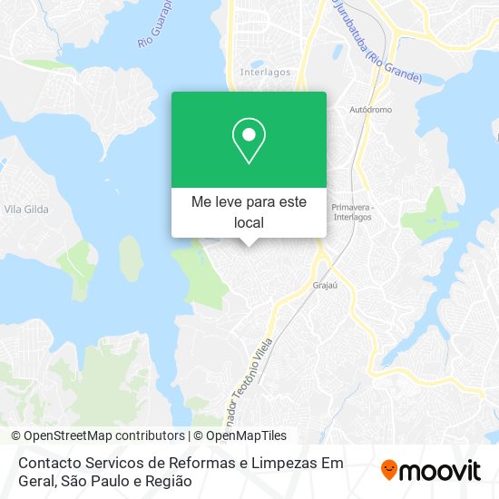 Contacto Servicos de Reformas e Limpezas Em Geral mapa