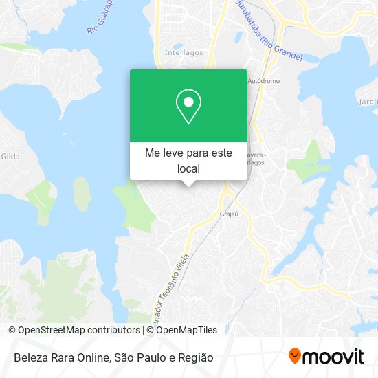 Beleza Rara Online mapa