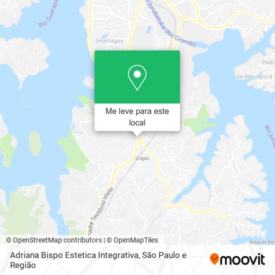 Adriana Bispo Estetica Integrativa mapa