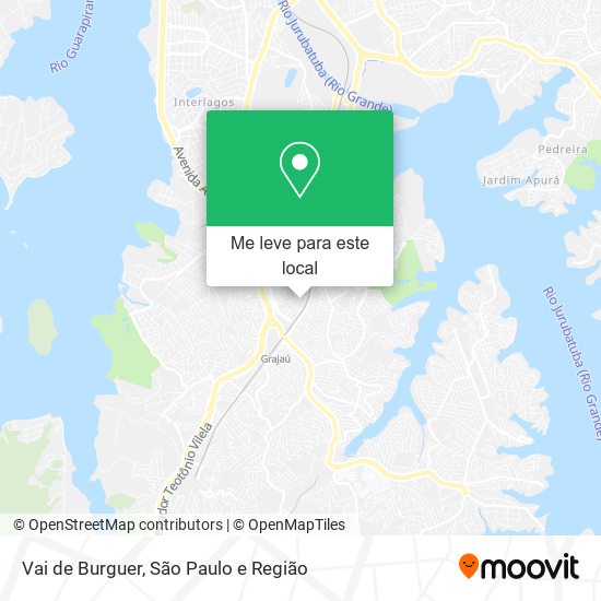 Vai de Burguer mapa