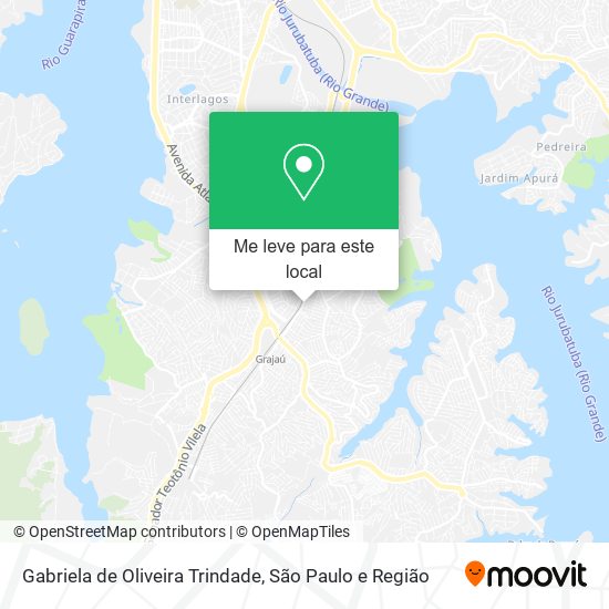Gabriela de Oliveira Trindade mapa