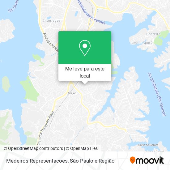 Medeiros Representacoes mapa