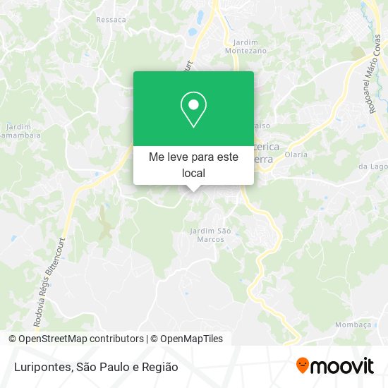 Luripontes mapa