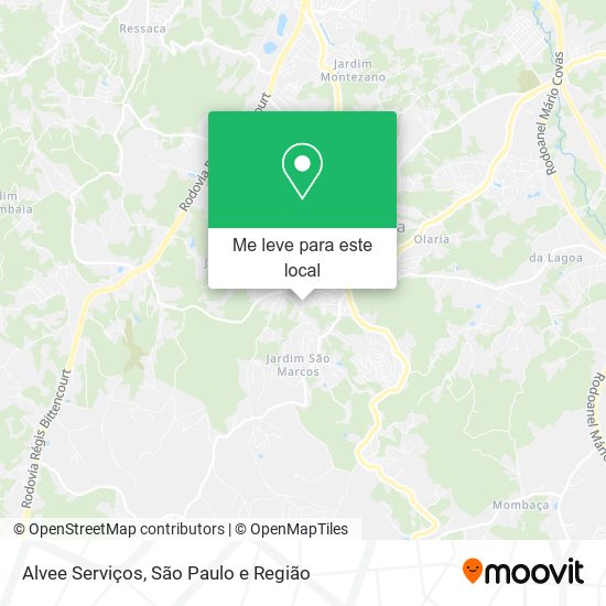 Alvee Serviços mapa