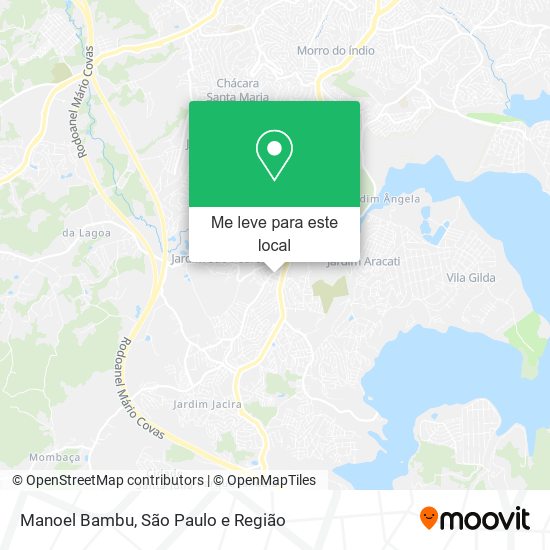 Manoel Bambu mapa