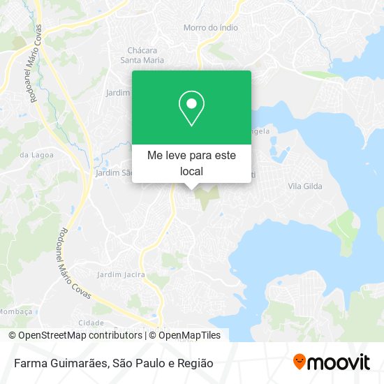 Farma Guimarães mapa