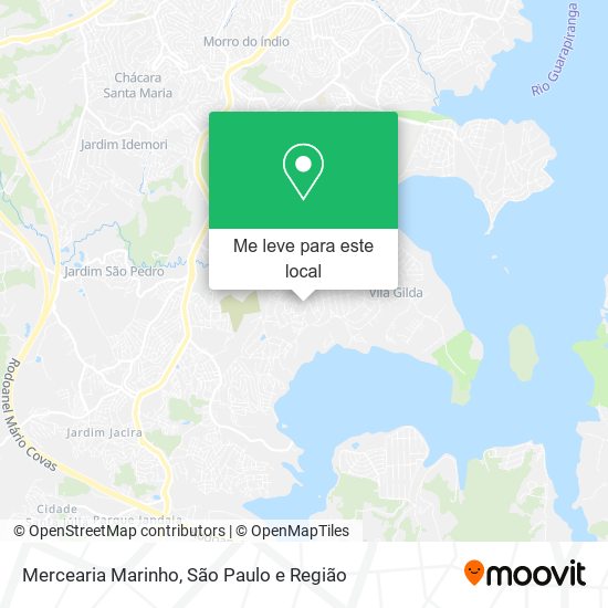 Mercearia Marinho mapa