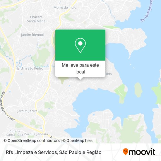 Rfs Limpeza e Servicos mapa