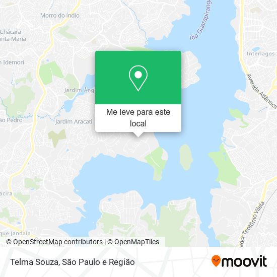 Telma Souza mapa