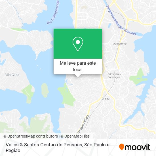 Valins & Santos Gestao de Pessoas mapa