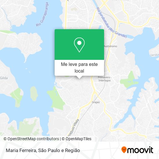 Maria Ferreira mapa