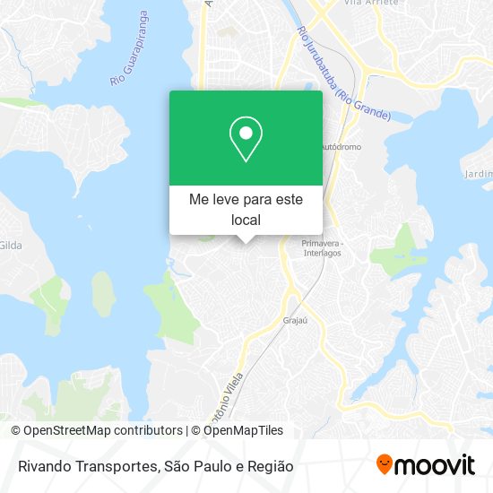 Rivando Transportes mapa