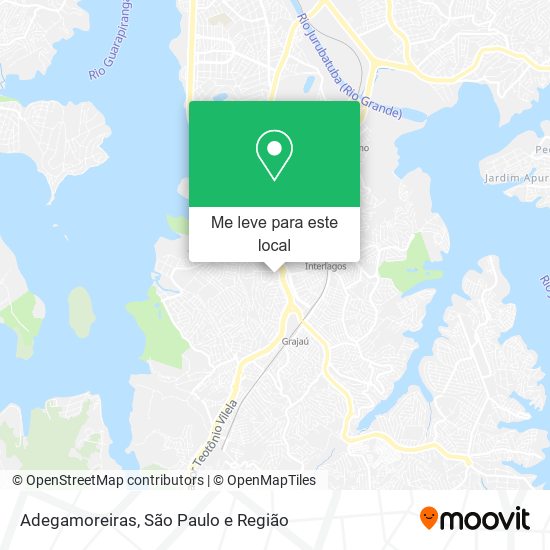 Adegamoreiras mapa