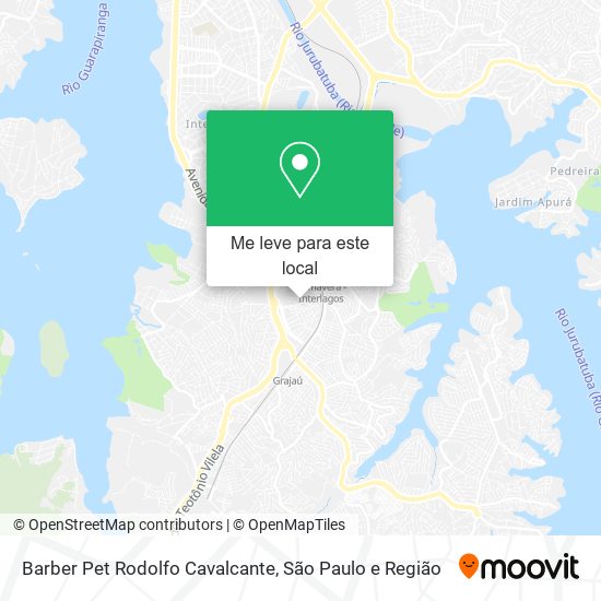 Barber Pet Rodolfo Cavalcante mapa