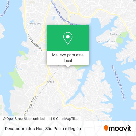 Desatadora dos Nós mapa