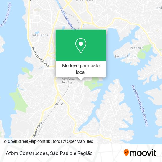 Afbm Construcoes mapa