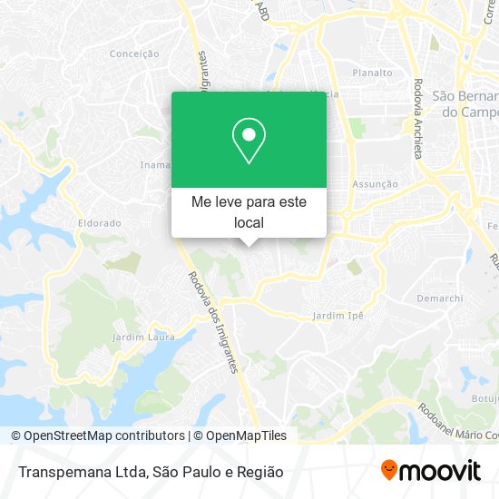 Transpemana Ltda mapa