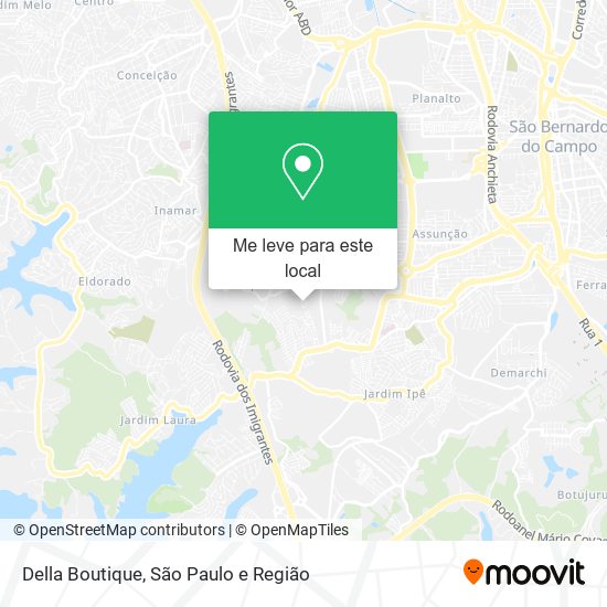 Della Boutique mapa