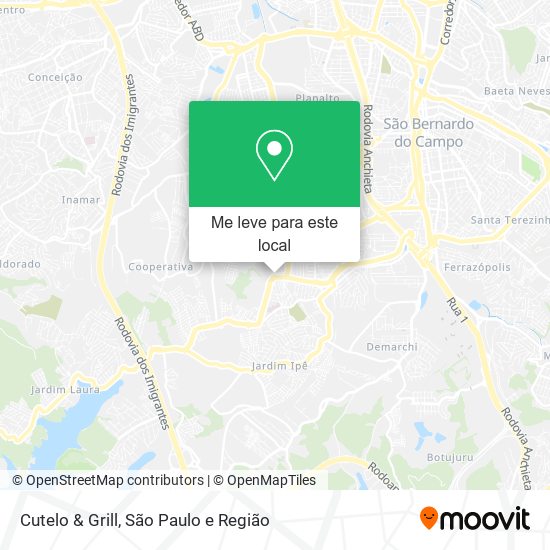 Cutelo & Grill mapa