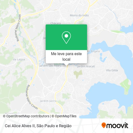Cei Alice Alves II mapa