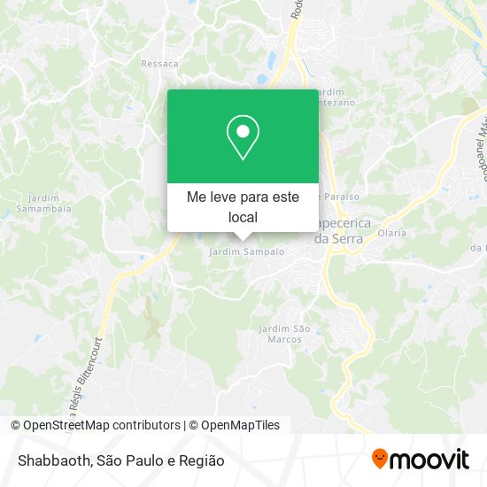 Shabbaoth mapa