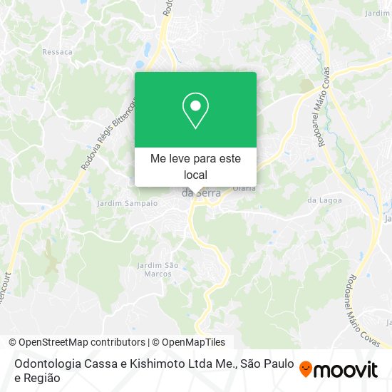 Odontologia Cassa e Kishimoto Ltda Me. mapa