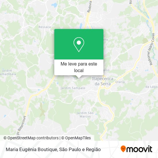 Maria Eugênia Boutique mapa