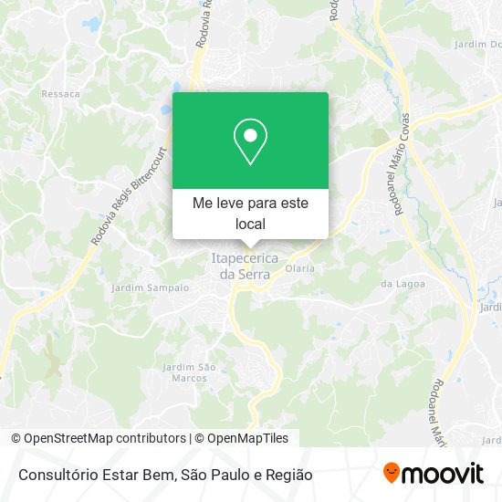 Consultório Estar Bem mapa