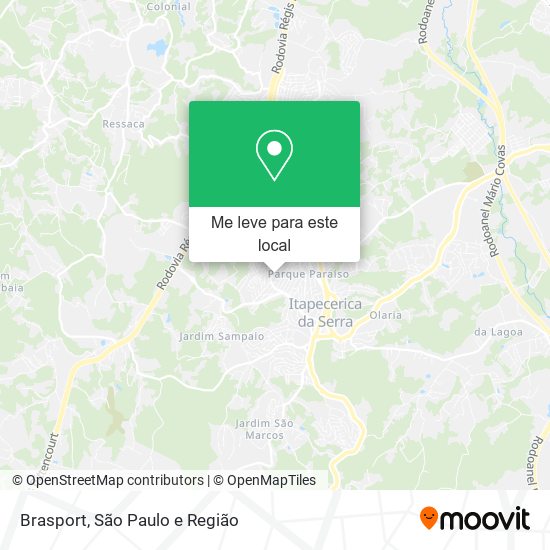 Brasport mapa