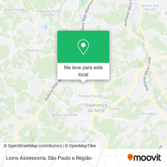Lions Assessoria mapa