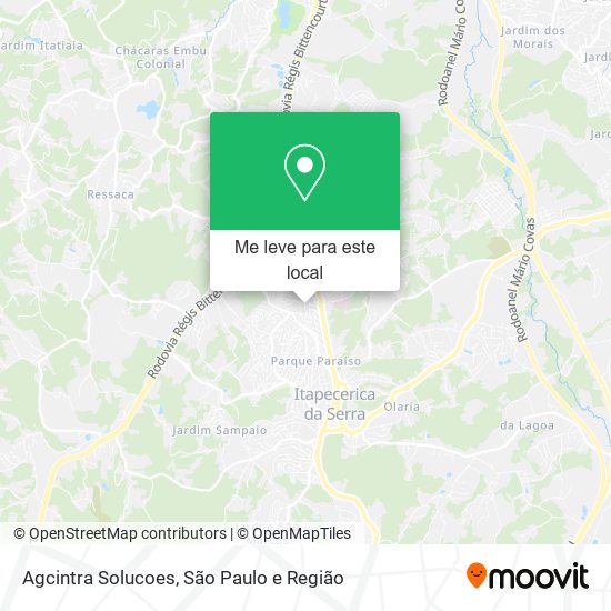 Agcintra Solucoes mapa