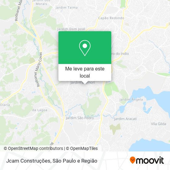 Jcam Construções mapa