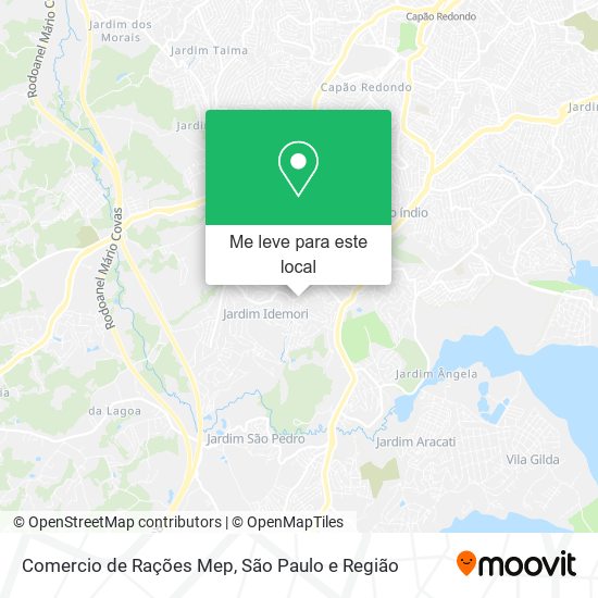 Comercio de Rações Mep mapa