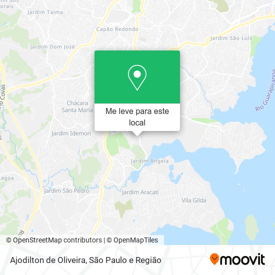 Ajodilton de Oliveira mapa