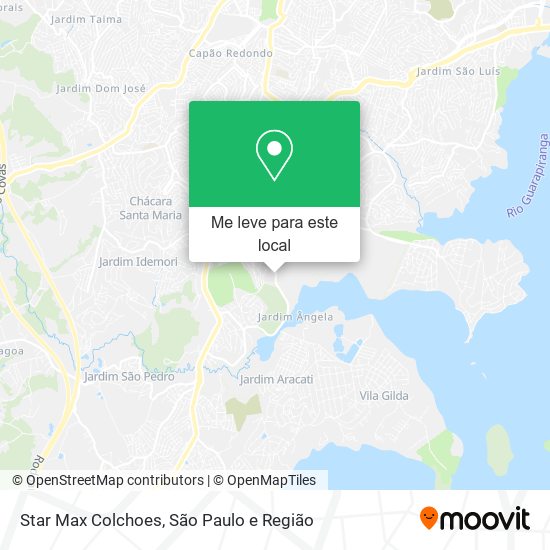 Star Max Colchoes mapa