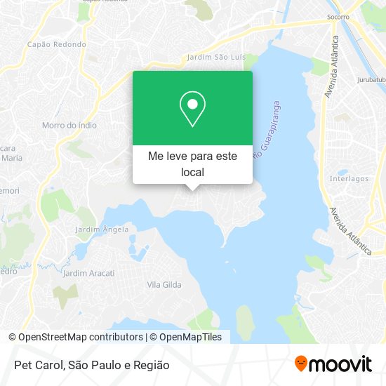 Pet Carol mapa