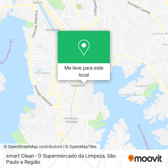 smart Clean - O Supermercado da Limpeza mapa