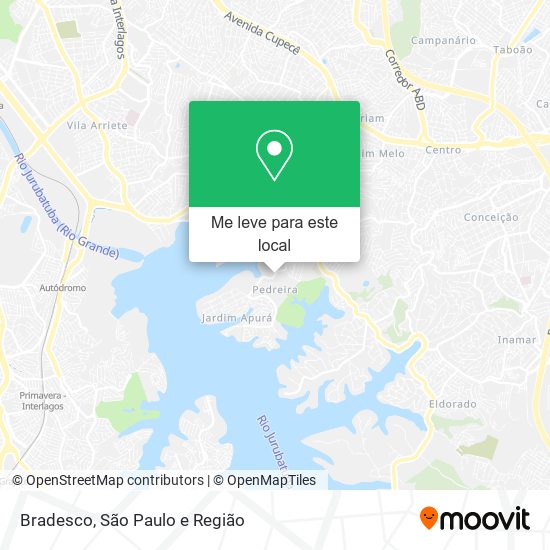 Bradesco mapa