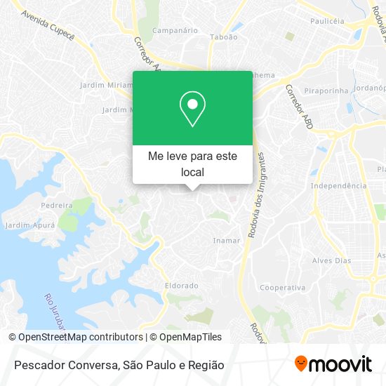 Pescador Conversa mapa